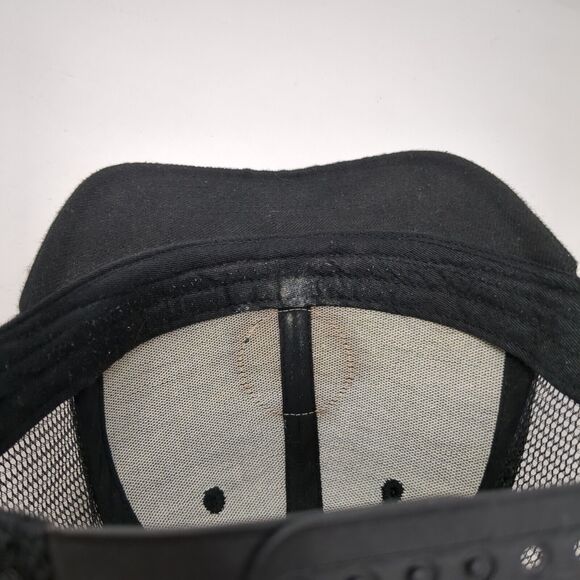 Never Loose Your Way Snapback Trucker Hat Black OSFA Adjustable Mesh Back - Picture 6 of 6